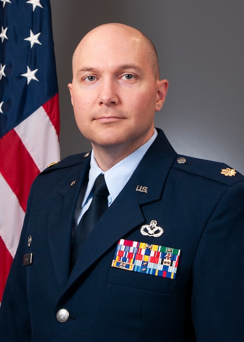 Photo of Airman posing for photo