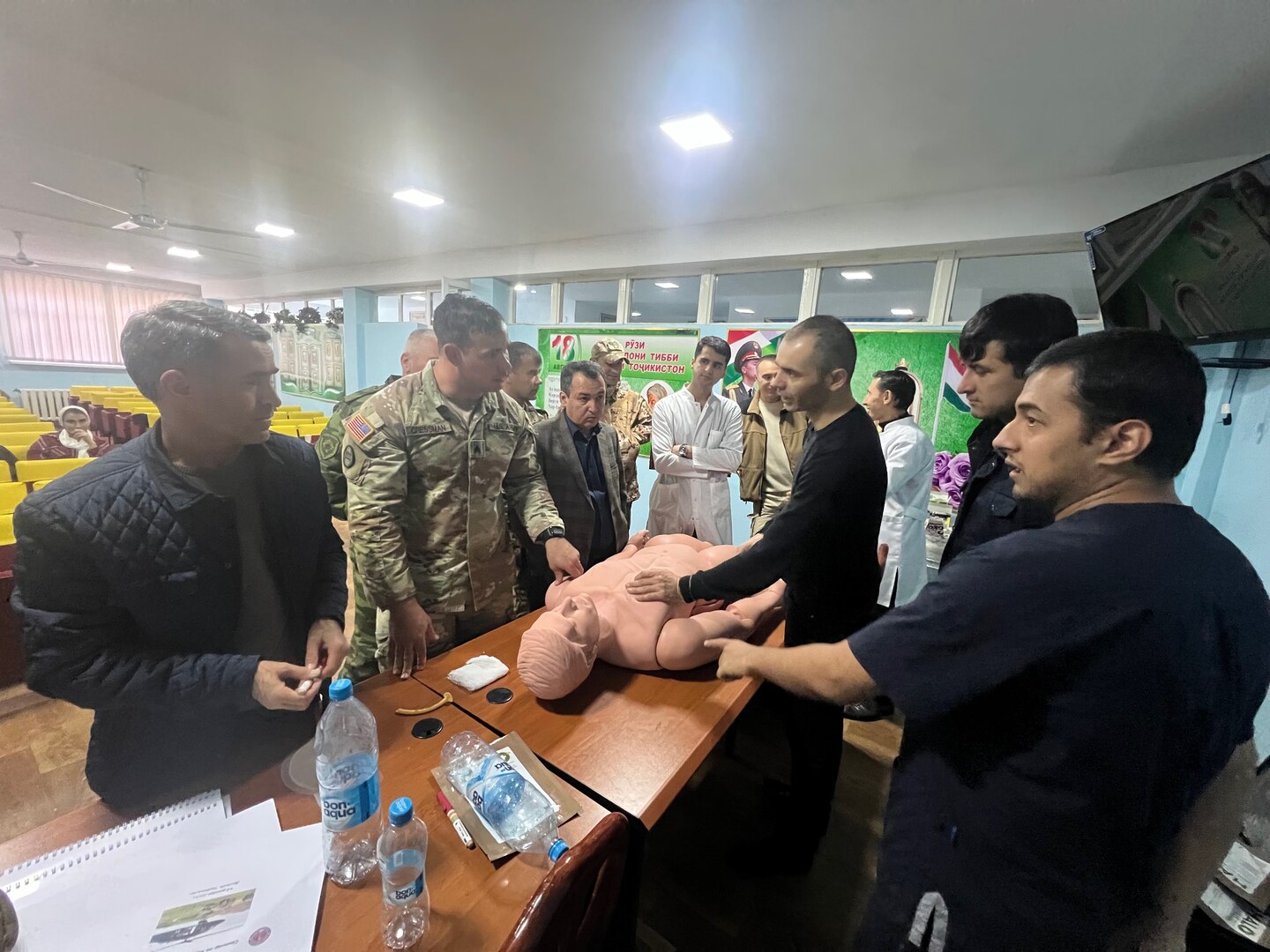 VNG conducts medical evacuation exchange in Tajikistan