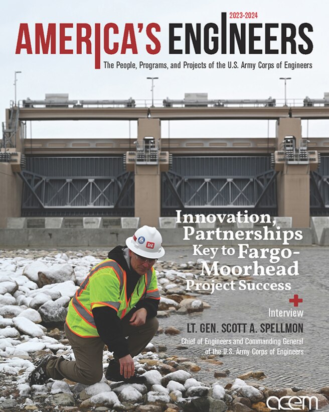 Cover of the 2023/24 issue of America's Engineers.