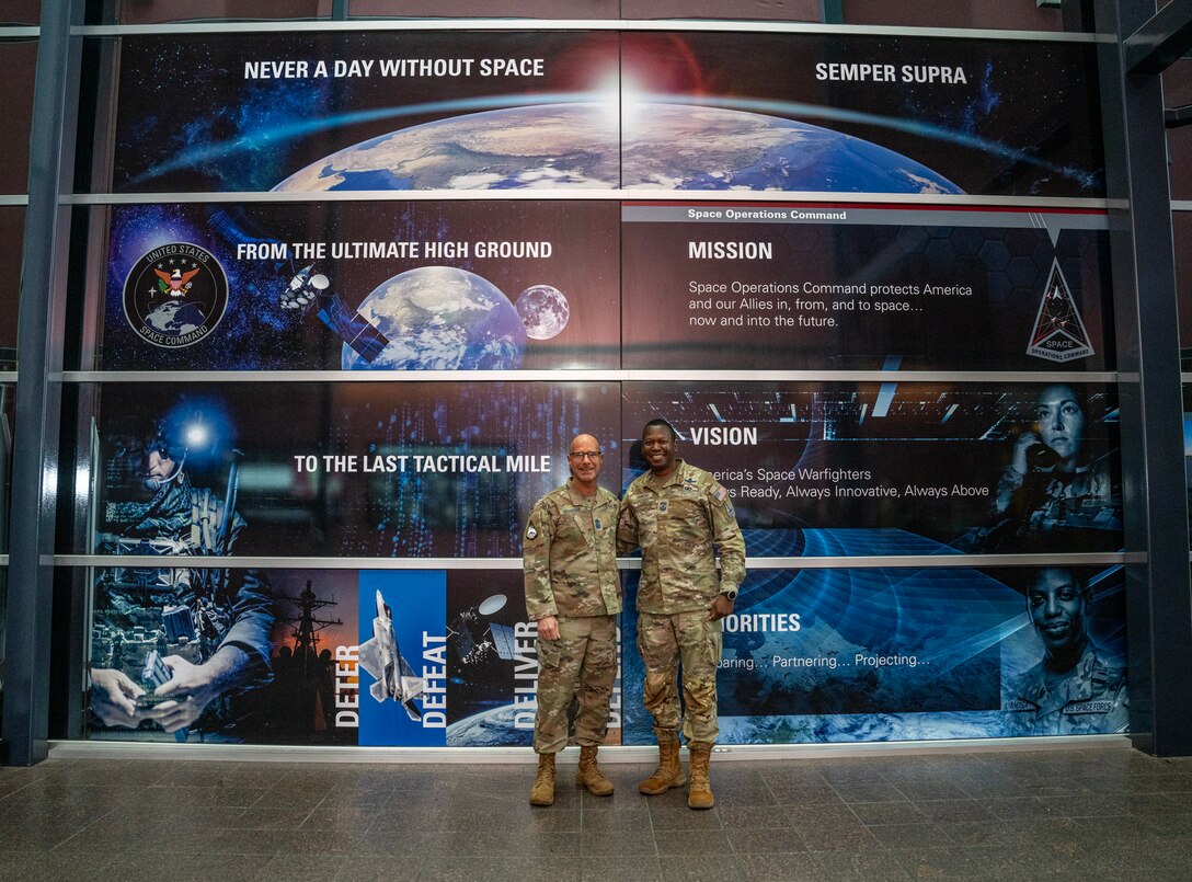 USSPACECOM Hosts Chief Master Sgt of the Space Force