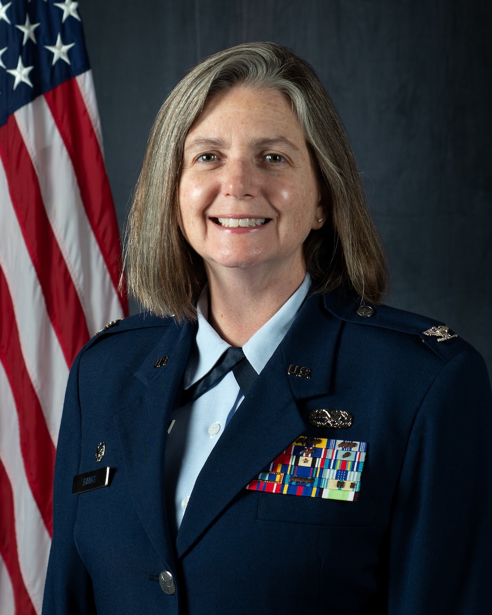 Official photo of Col. Banks