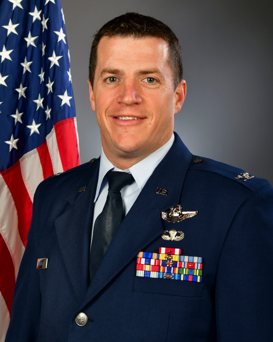 Col. Sean Renbarger, 169th Fighter Wing deputy commander