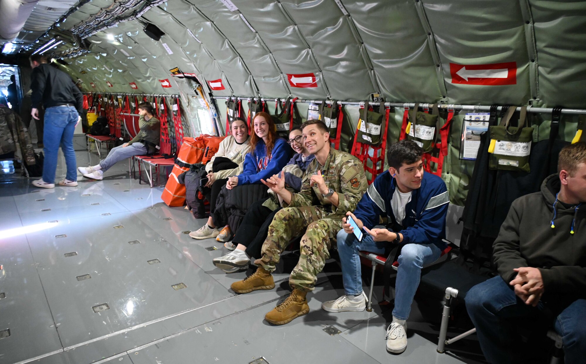 People on board KC-135