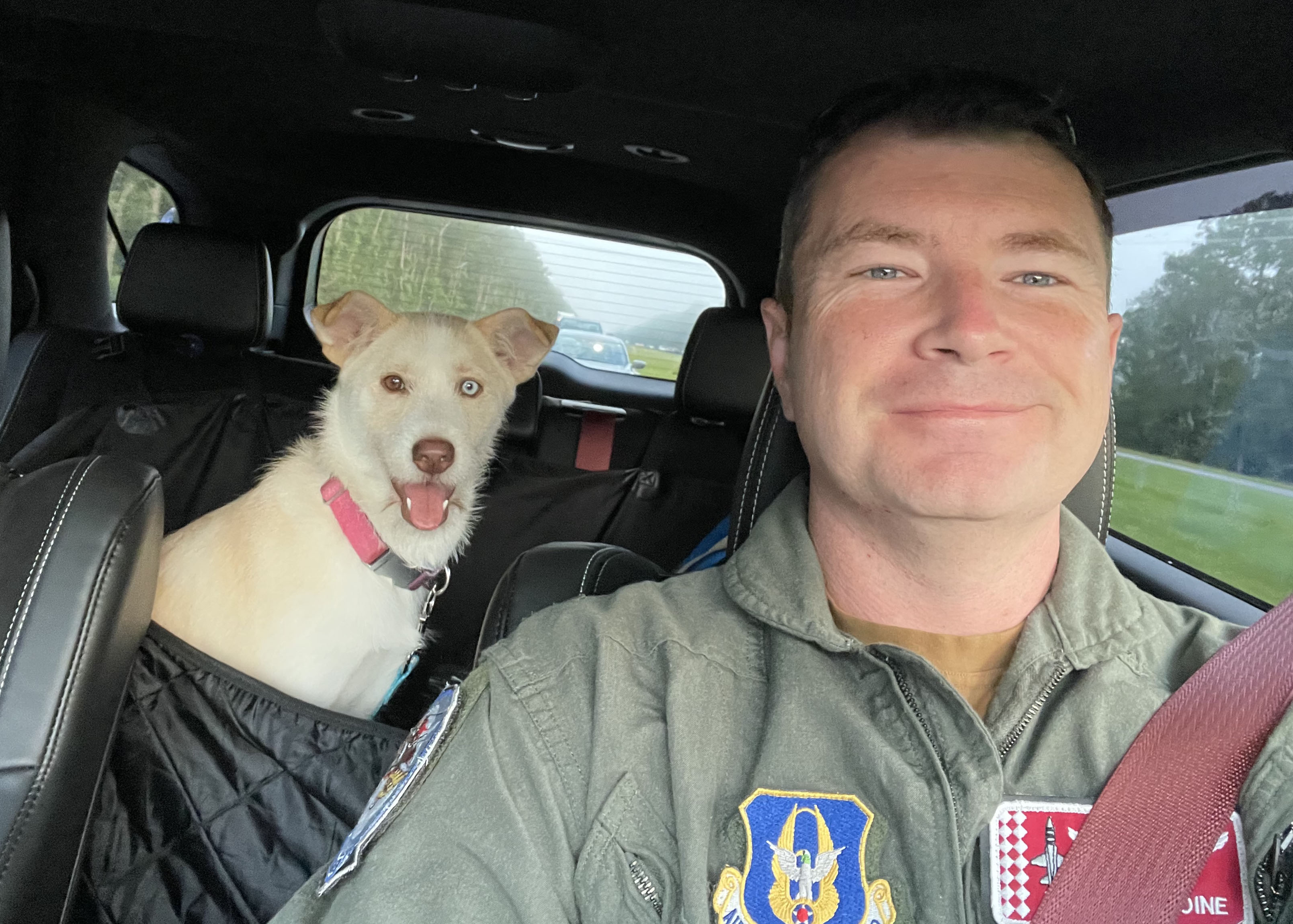 Trash to Treasure: Reserve Citizen Airmen, rescue dog bring joy to ...