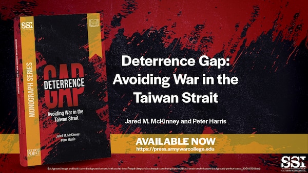 The likelihood China will attack Taiwan in the next decade is high and will continue to be so, unless Taipei and Washington take urgent steps to restore deterrence across the Taiwan Strait. This monograph introduces the concept of interlocking deterrents, explains why deterrents lose their potency with the passage of time, and provides concrete recommendations for how Taiwan, the United States, and other regional powers can develop multiple, interlocking deterrents that will ensure Taiwanese security in the short and longer terms. By joining deterrence theory with an empirical analysis of Taiwanese, Chinese, and US policies, the monograph provides US military and policy practitioners new insights into ways to deter the People’s Republic of China from invading Taiwan without relying exclusively on the threat of great-power war.
Jared M. McKinney and Peter Harris
Keywords
Taiwan, China, deterrence, cross-strait relations, Indo-Pacific, East Asia, US foreign policy, international security
 
Disciplines
Defense and Security Studies
 
https://press.armywarcollege.edu/monographs/964