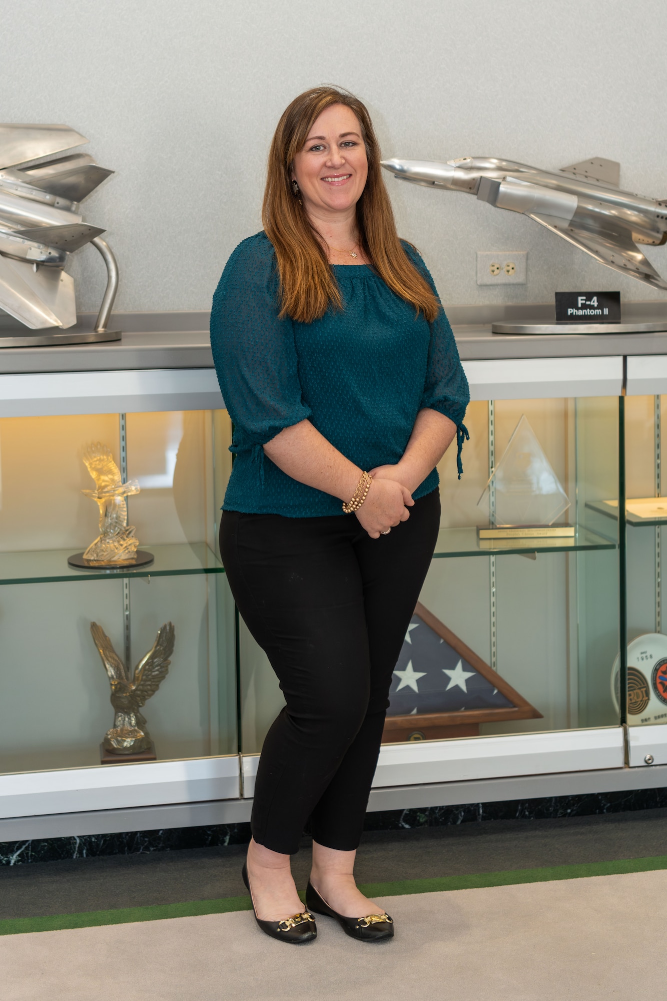 Sexual Assault Victim Advocate Nicole Berger with the Arnold Air Force Base Sexual Assault Prevention Response office. (U.S. Air Force photo by Keith Thornburgh)