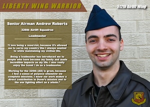 Liberty Wing Warrior: Senior Airman Andrew Robert