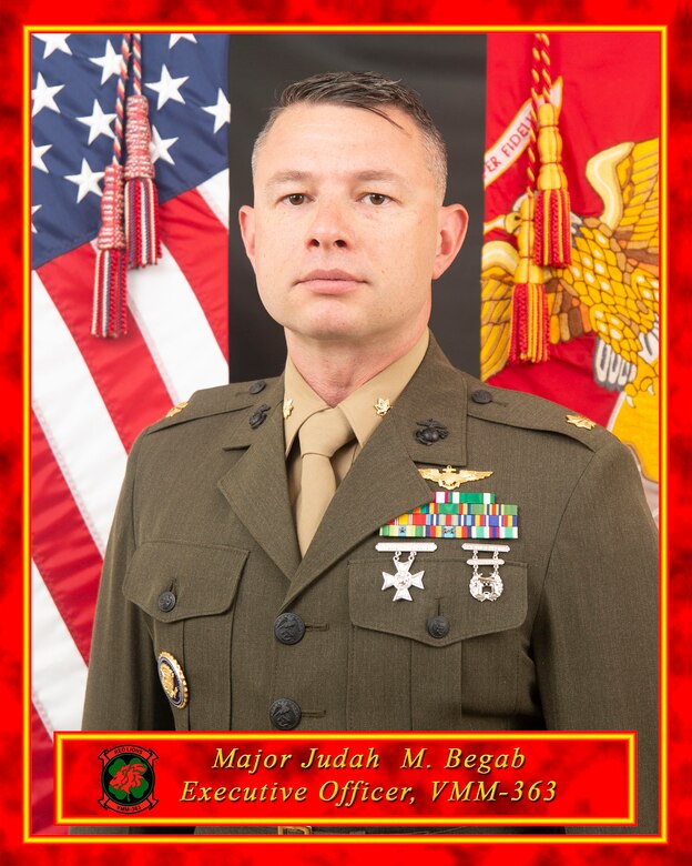 Major Judah M. Begab > 1st Marine Aircraft Wing > Biography