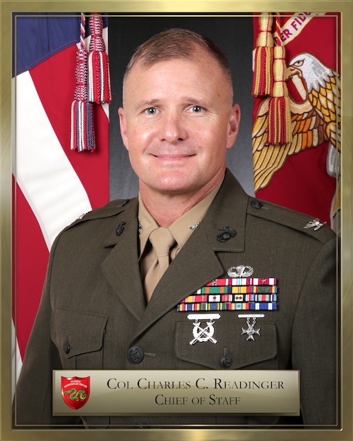 Colonel Charles Clay Readinger 3d Marine Expeditionary Brigade