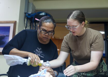 Pacific Partnership, now in its 19th iteration, is the largest multinational humanitarian assistance and disaster relief preparedness mission conducted in the Indo-Pacific and works to enhance regional interoperability and disaster response capabilities, increase security stability in the region, and foster new and enduring friendships. (U.S. Navy photo by Mass Communication Specialist Seaman Apprentice Gavin Arnoldhendershot)