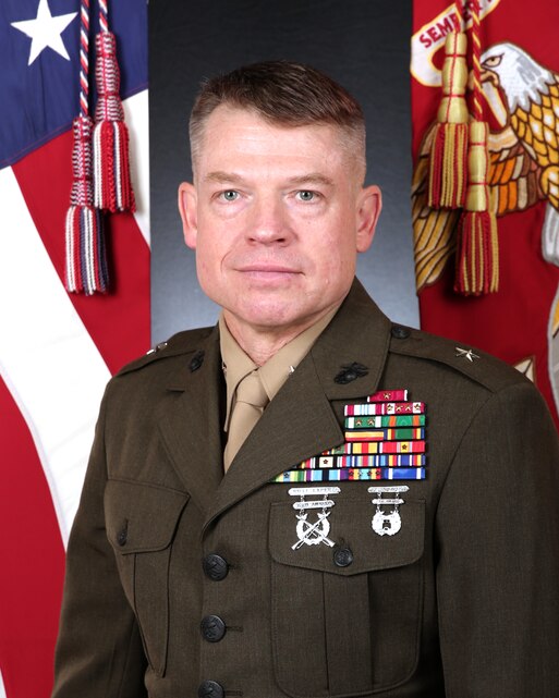 Brigadier General Trevor Hall > III Marine Expeditionary Force > Biography