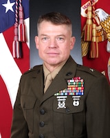 Brig. Gen. Trevor Hall, III Marine Expeditionary Force deputy commanding general