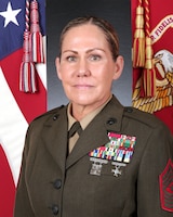 Sergeant Major Joy M. Kitashima, III Marine Expeditionary Force sergeant major
