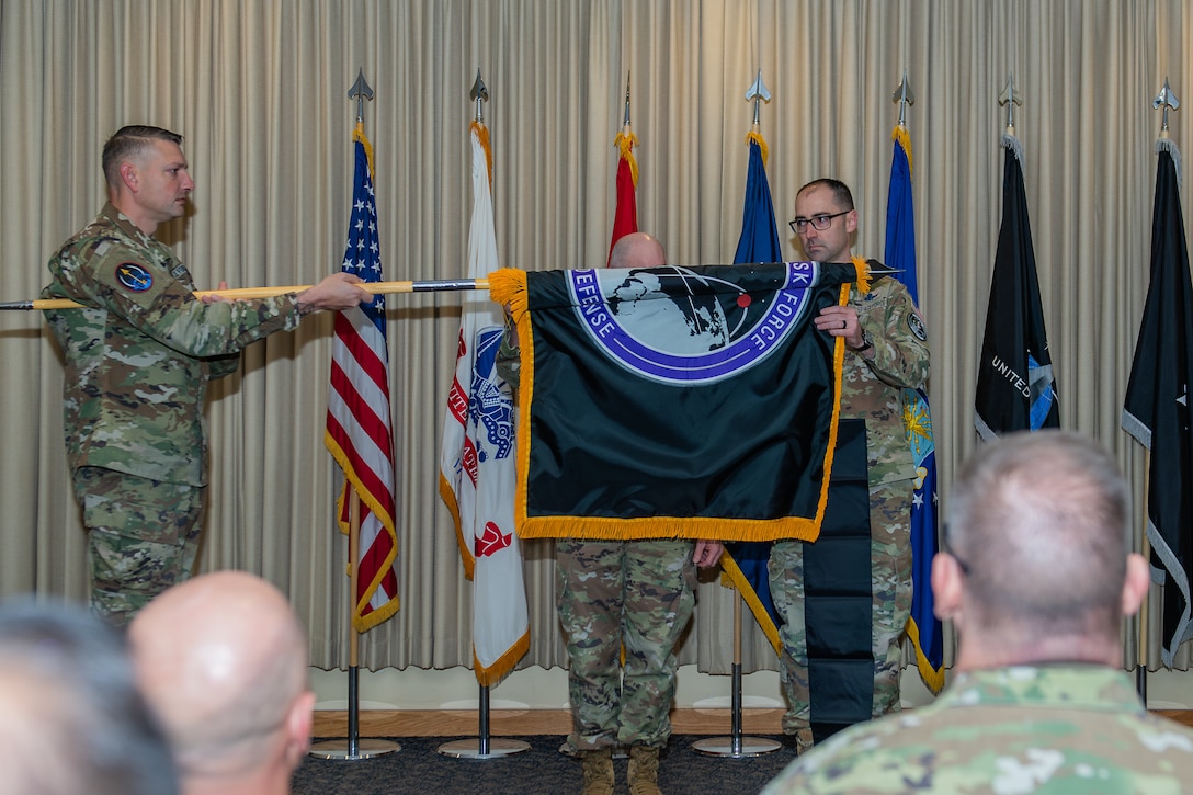 Ceremony recognizes C/JFSCC designation, deactivates CFSCC, JTF-SD