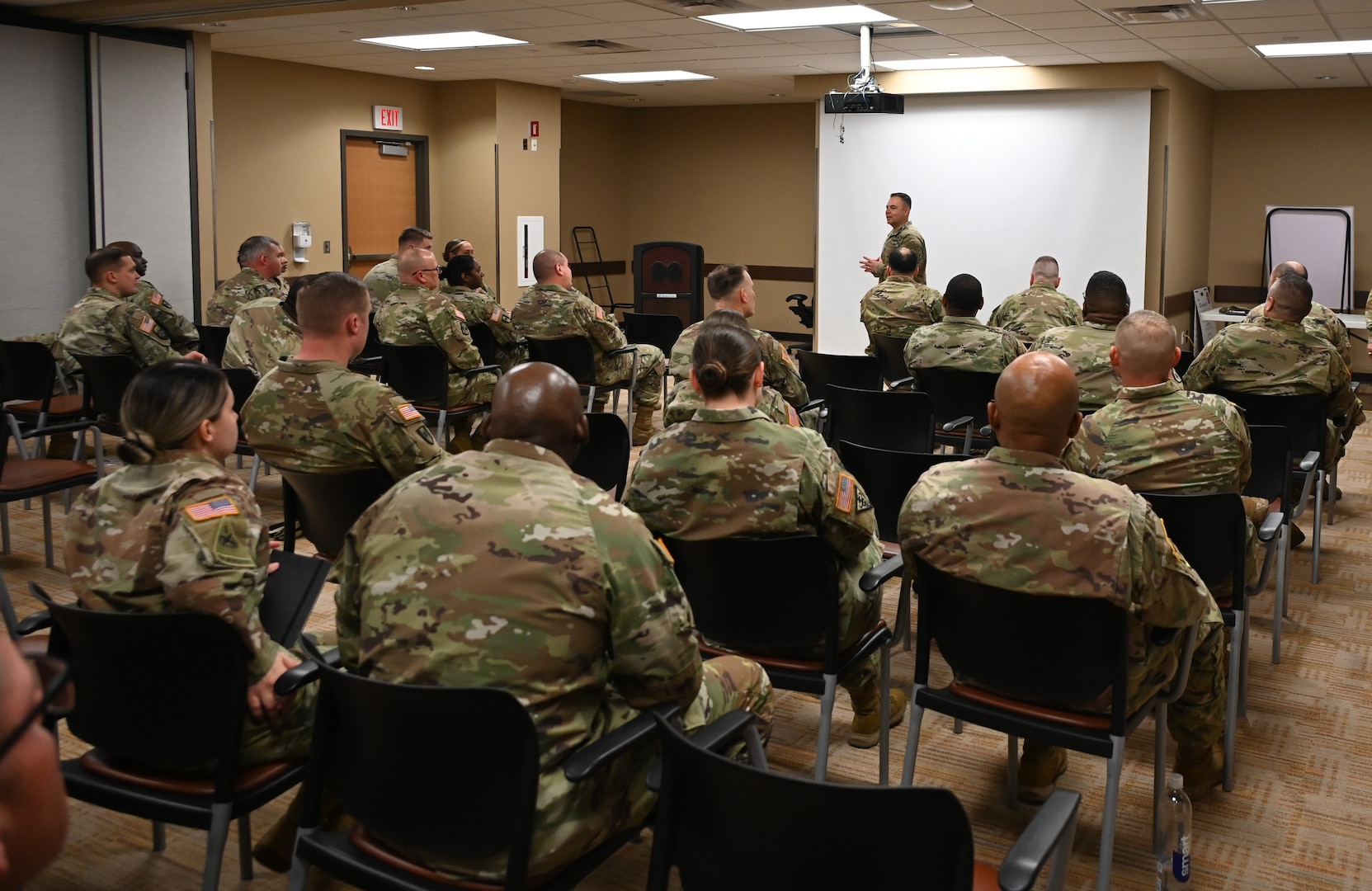 MEDCoE CSM visits CRDAMC senior noncommissioned officers