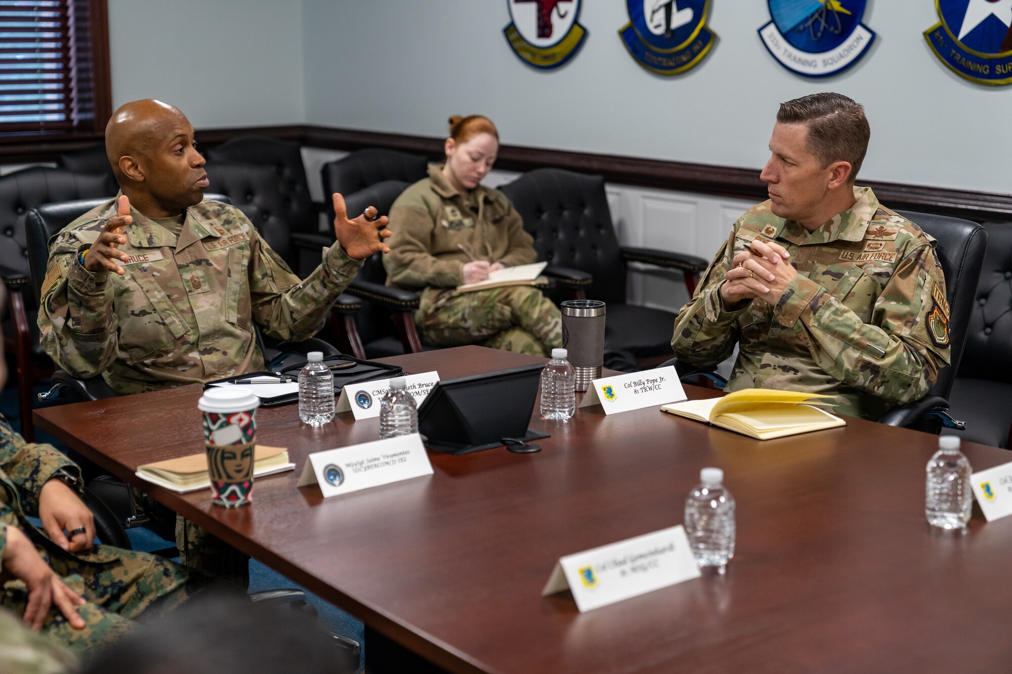CMSGT Bruce Visits Keesler AFB > Keesler Air Force Base > Article Display