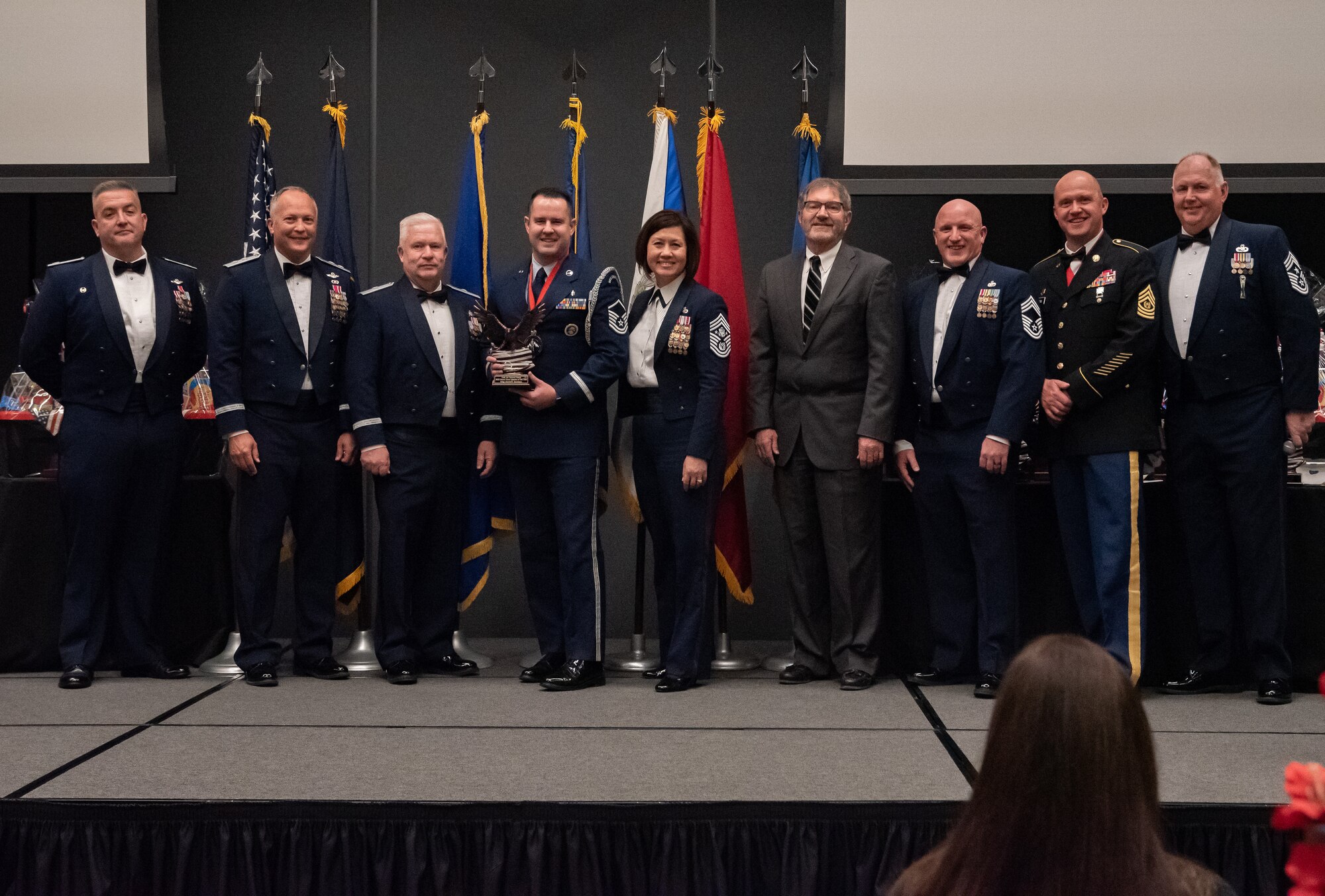 Senior Non-Commissioned Officer - Master Sgt. Kenneth Church
Non-commissioned Officer - Technical Sgt. Nicholas Perez
Airman of the Year - Airman 1st Class Matthew Hurst
An honor guard member of the year - Master Sgt. Matthew Hardman
Civilian of the Year - Mr. Daniel Carlson
Diamond SHARP award – Lt. Col. Douglas Devore 
Inclusive Leader Award: Master Sgt. Nicholas Orozco
Field Grade Officer of the Year - Major Cameron Baker
Company Grade Officer of the Year - Captain Joseph Leeman
First Sergeant of the Year - Master Sgt. Amanda Erdman