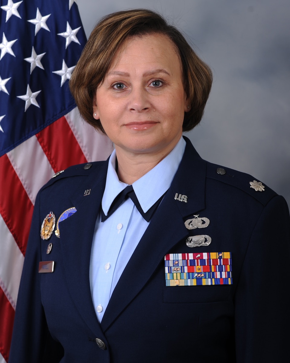 Lt. Col. Joan D. Yarrell, commander, 350th Recruiting Squadron