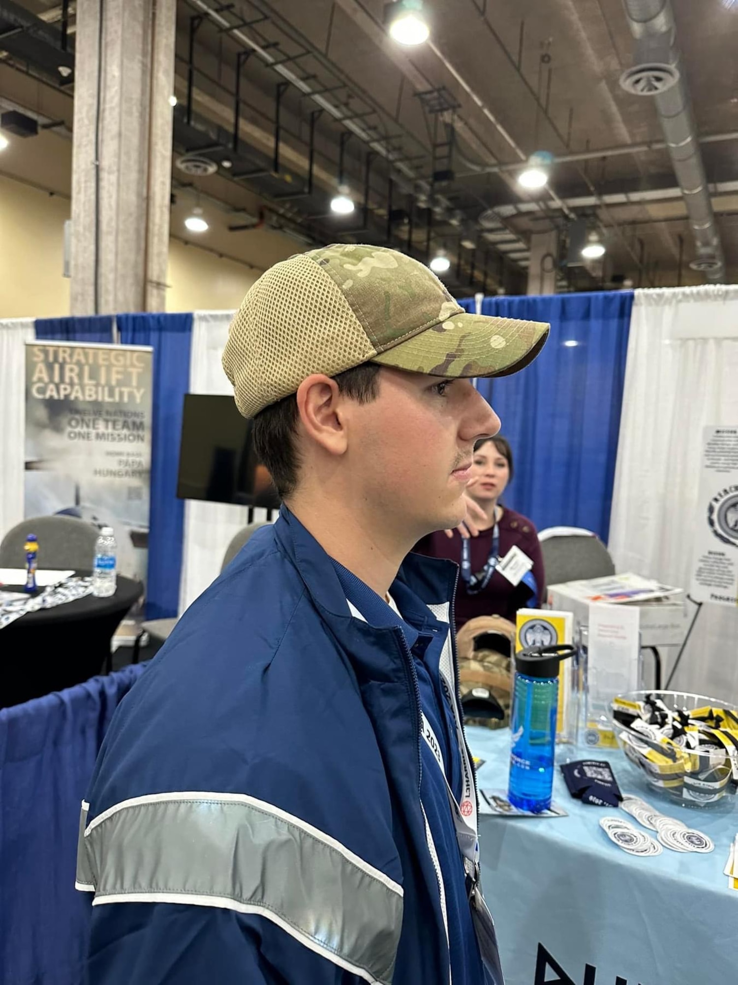 Dover AFB female innovators create bump cap for female maintainers