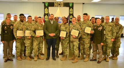 Civil Affairs Command Hosts NCO Induction Ceremony