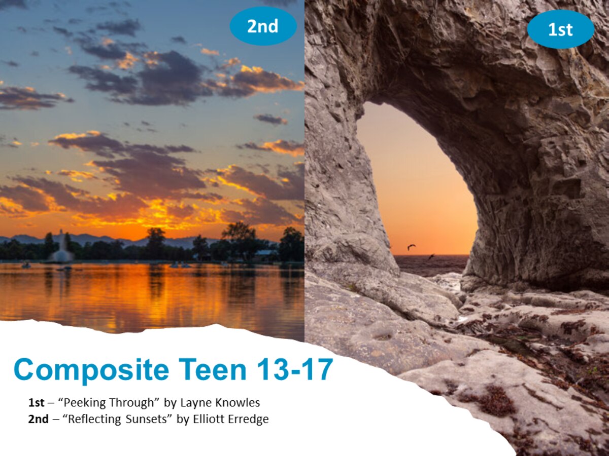 photos of the first and second place winners