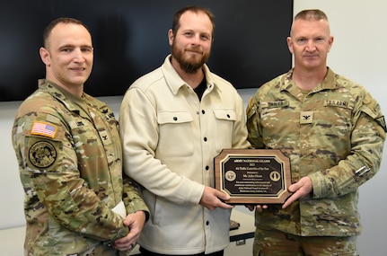 BAAF Employees honored by Army National Guard