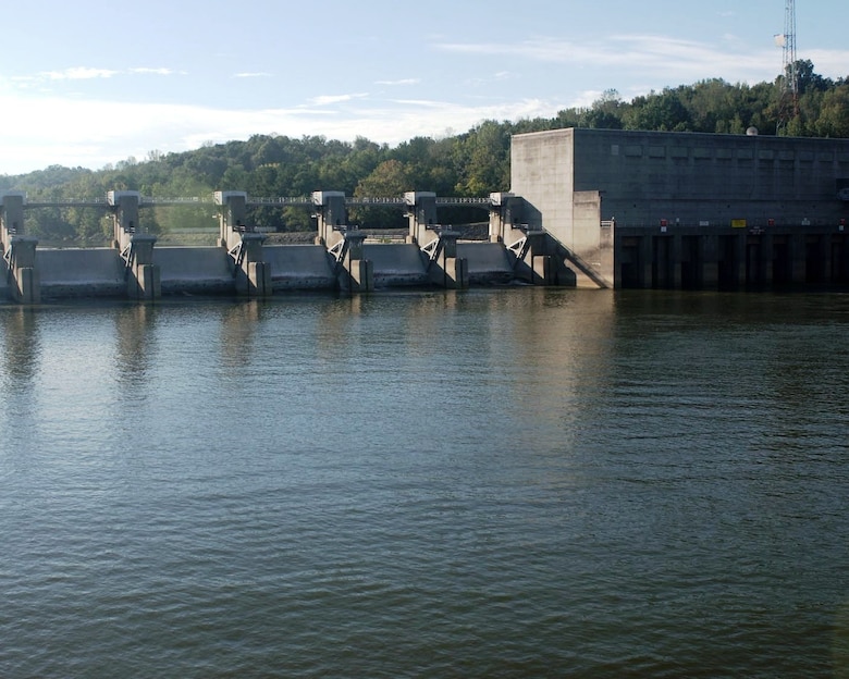 Cheatham Lake photo with dam