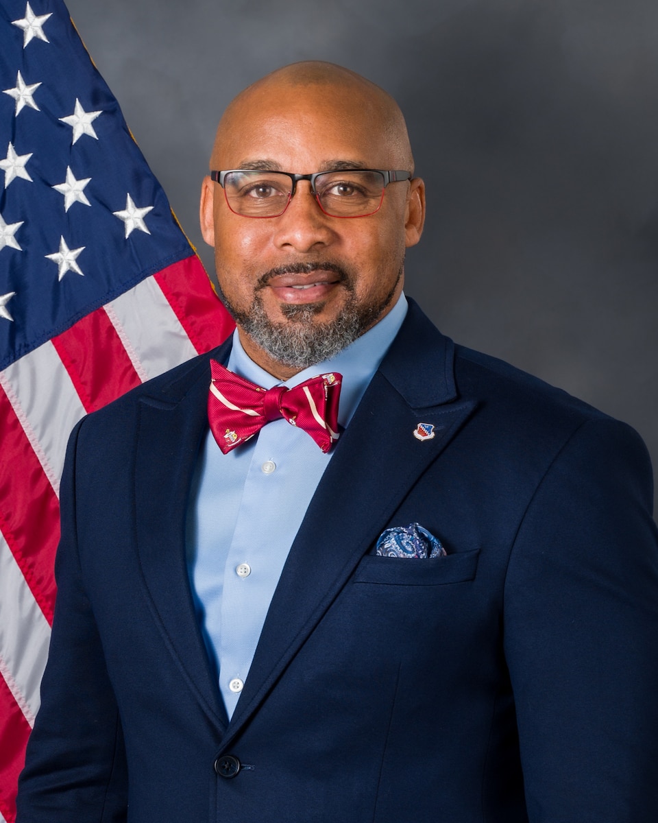 Mr. Katdo Robinson is the 482d Fighter Wing Director of Staff.