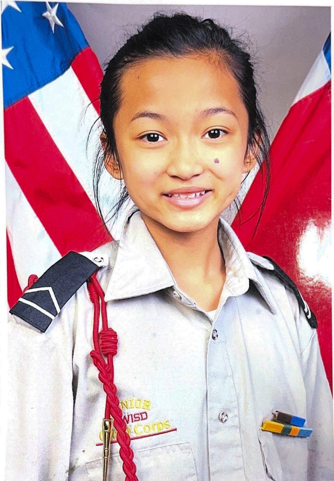 Photo of young cadet smiling