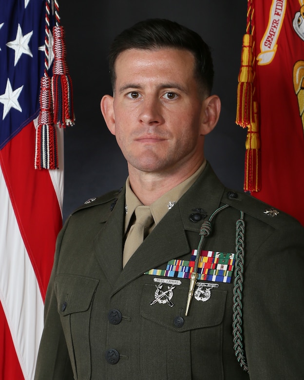 LtCol Mark Paige Command Photo