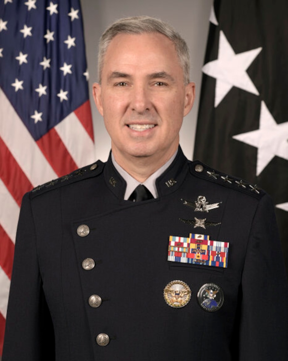 This is the official portrait of Gen. Stephen N. Whiting.