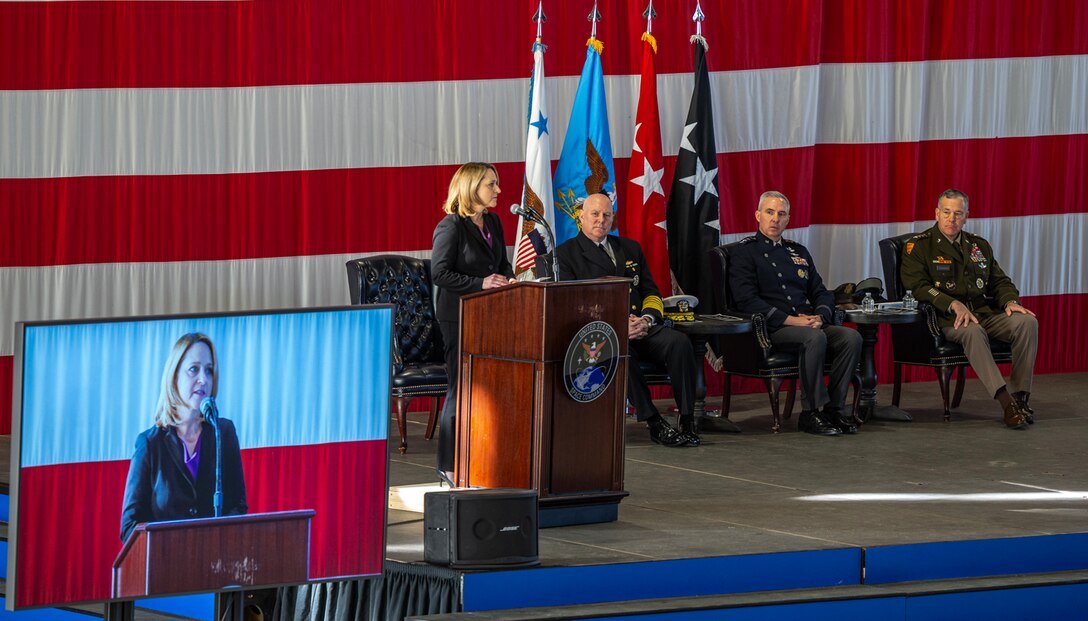 USSPACECOM welcomes Whiting as third commander