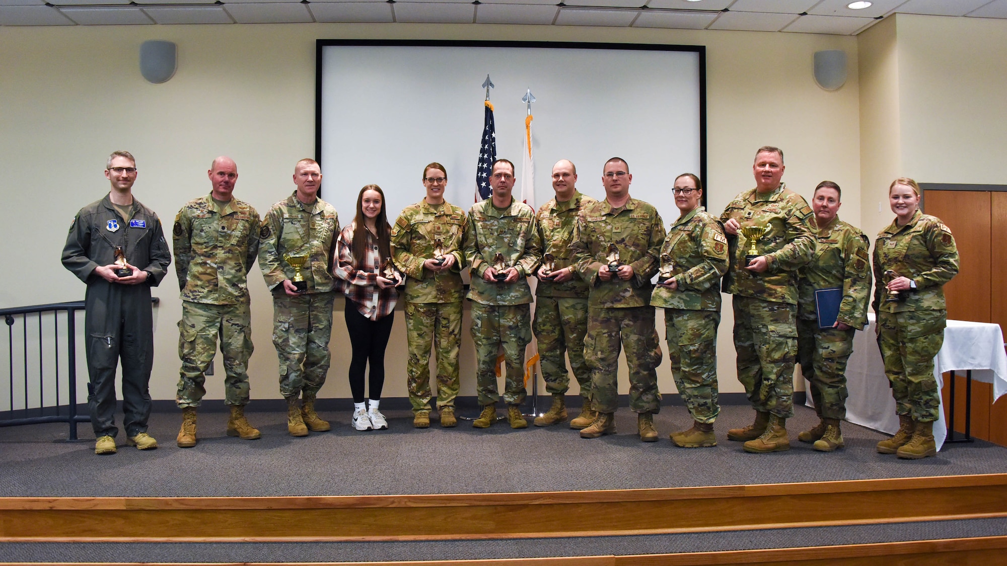 Photos of 183d Wing Outstanding Airman of the Year ceremony