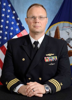 Official portrait of Capt. Darrell Brown, JIATF-West Chief of Staff.