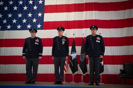  The U.S. Space Force’s Space Operations Command held a change of command ceremony at Peterson Space Force Base, Colo., Jan. 9, where Lt. Gen. Stephen Whiting relinquished command to Lt. Gen. David N. Miller Jr.