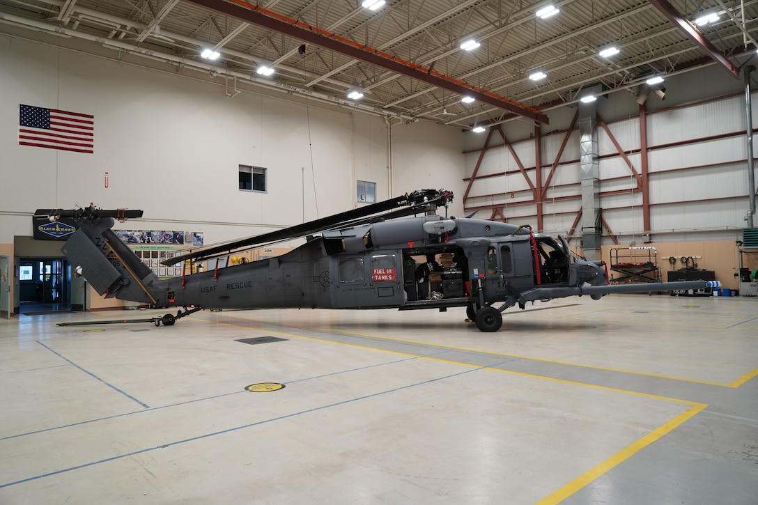 Airmen from the Alaska Air National Guard 176th Aircraft Maintenance from Joint Base Elmendorf-Richardson, Alaska, and the active duty 718th Aircraft Maintenance Squadron from Kadena Air Base, Japan, conducted a joint operation to transport an HH-60G Pave Hawk helicopter from Bethel to JBER in early January 2024.