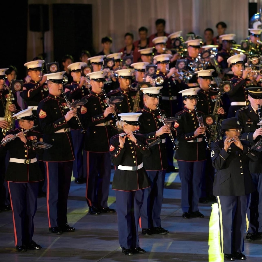 The III Marine Expeditionary Force Band was invited to perform in the annual Japan Self-Defense Force Marching Festival at the iconic Nippon Budokan! We’re grateful to continually participate each year alongside our partners and allies, especially through the universal language of music.