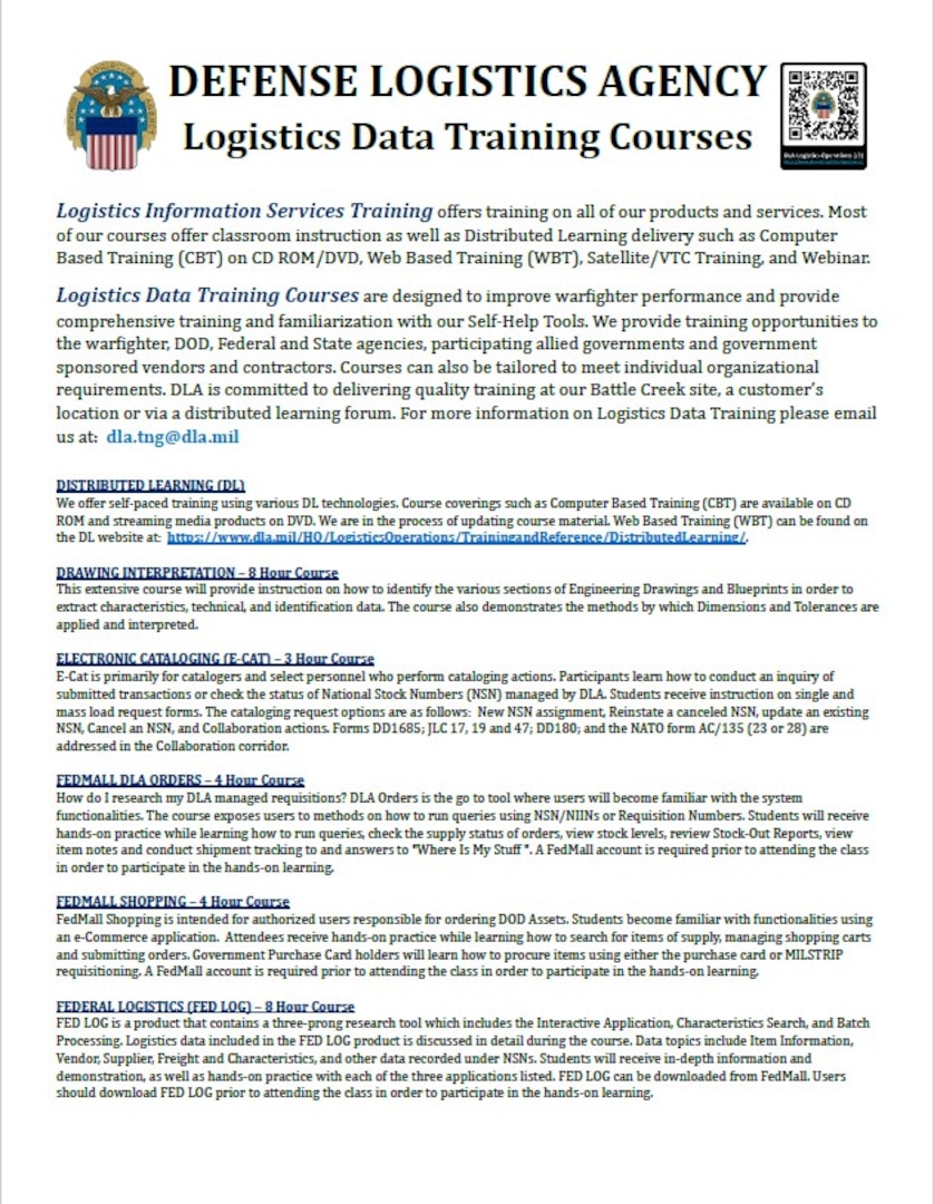 Logistics Data Training Courses thumbnail