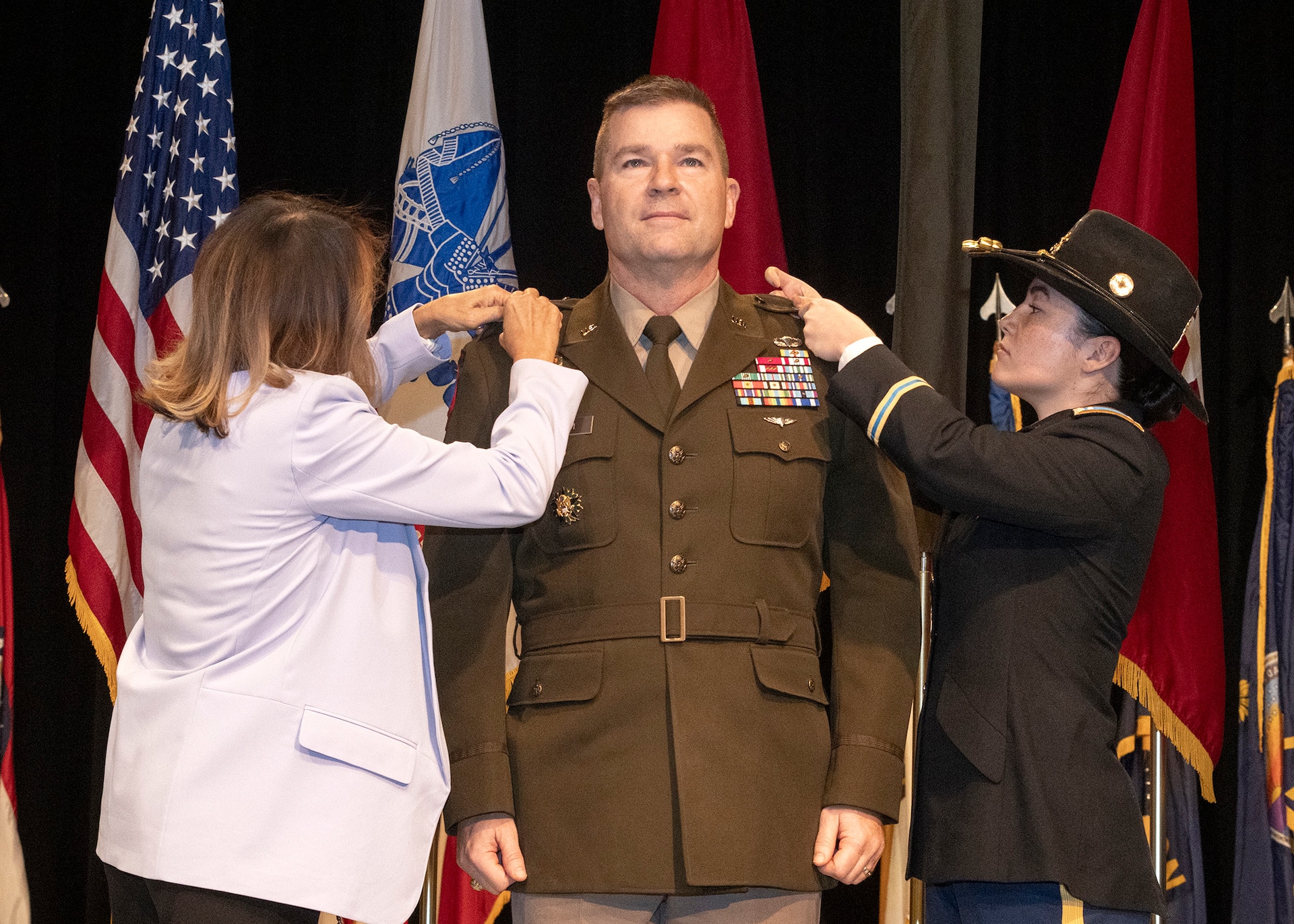 BG Reim two-star promotion ceremony