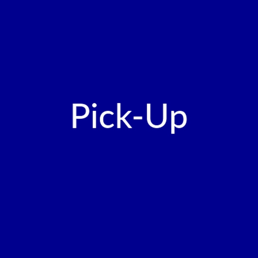 Website button reads "Pick-Up"