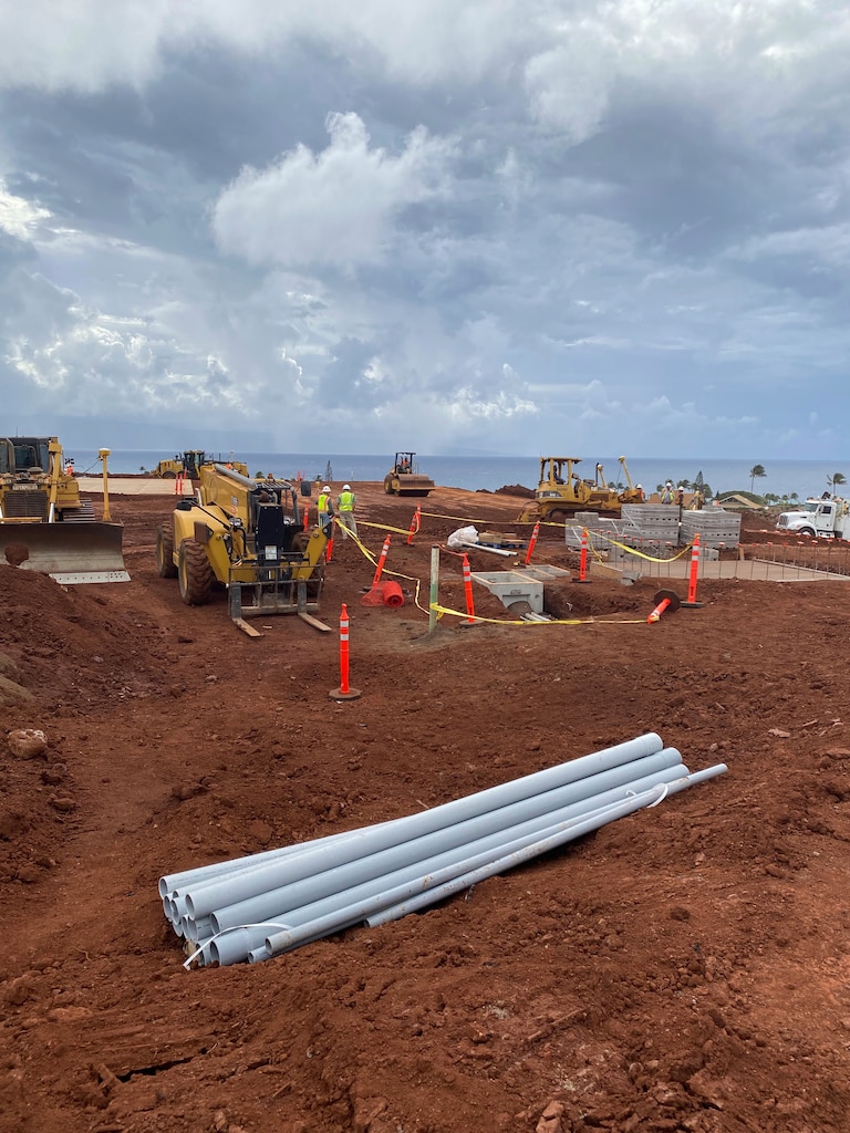 The U.S. Army Corps of Engineers continues work on the critical public facility as part of the Hawaii Wildfires Recovery mission. Contractors will place 337 modular units to form ten large and 20 small classrooms. Besides the classrooms, the campus will include three restrooms, one administration building, one learning center, and one combination dining and food service center. As of Jan. 8, 2024, 300 units are on site and ready for placement.

The modular school is a temporary replacement for the King Kamehameha III Elementary School, which served the students of Lahaina since 1913.