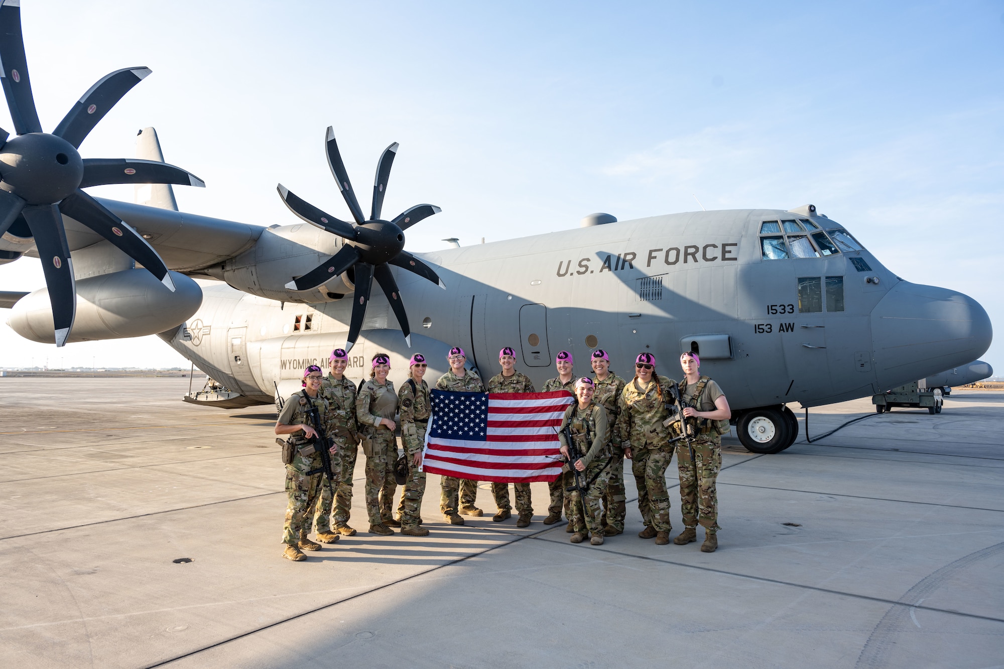 Wyoming ANG hosts first allfemale crew flight > Wyoming Air National