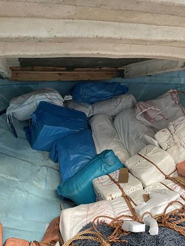 USCENTCOM seizes Iranian advanced conventional weapons.
On Jan. 12, an initial search of the dhow revealed suspicious material throughout the holds.
