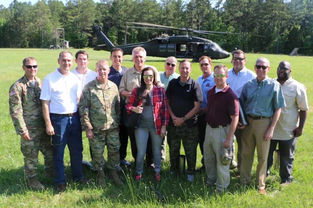 Governor, state legislators visit Fort Pickett