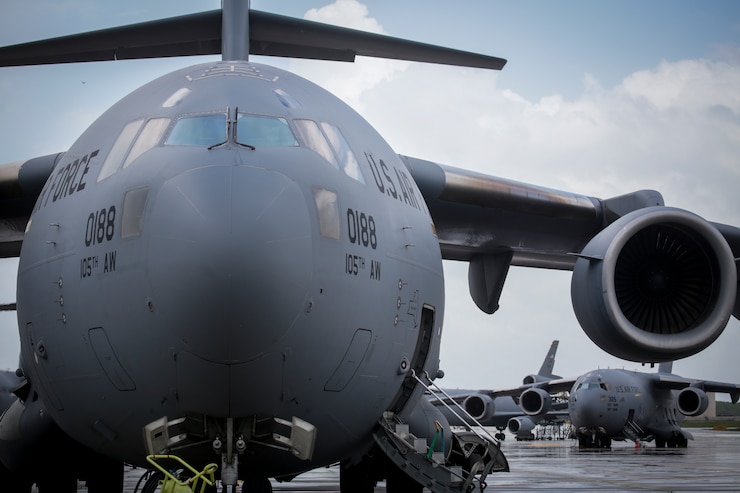 Front view of C-17
