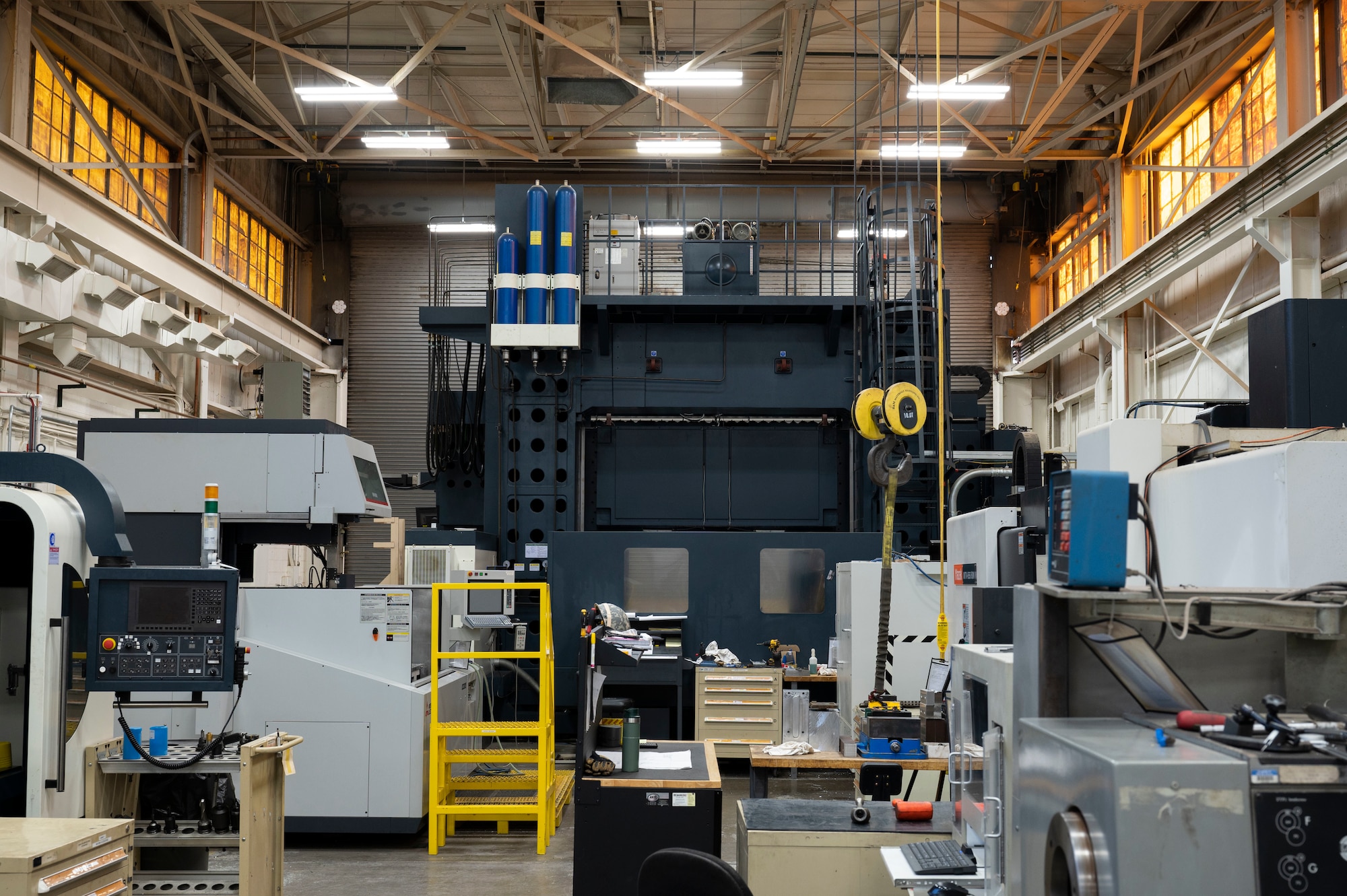 The 846th Test Squadron is a renowned squadron that has played a pivotal role in advancing automotive technology and safety standards at Holloman Air Force Base, New Mexico, Jan. 10, 2024. The 846th TS is responsible for maintaining the high-speed test track along with generating materials which contribute to products used for testing purposed by various military branches. (U.S. Air Force photo by Airman 1st Class Michelle Ferrari)