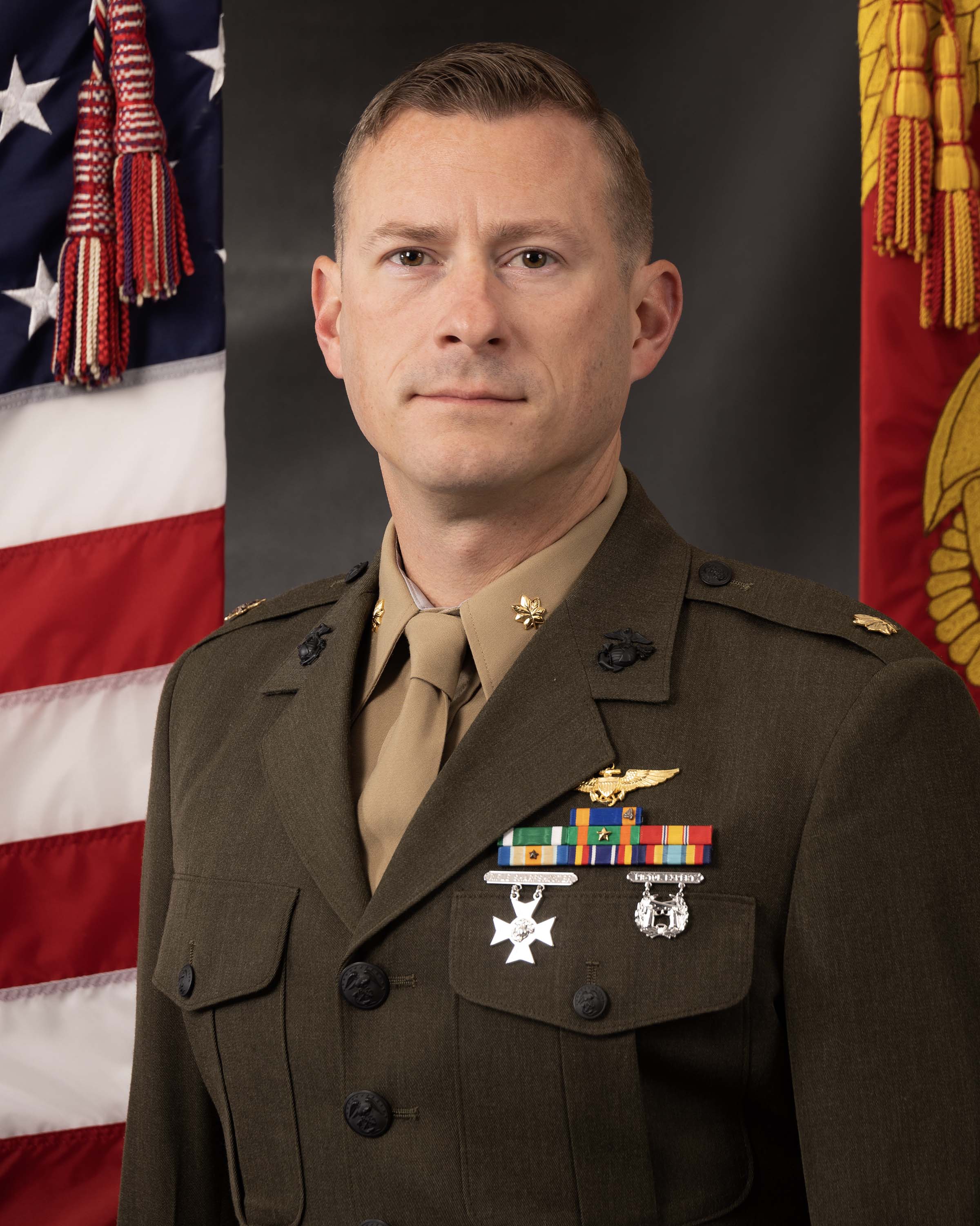 Major david m shank 2nd marine aircraft wing command biography