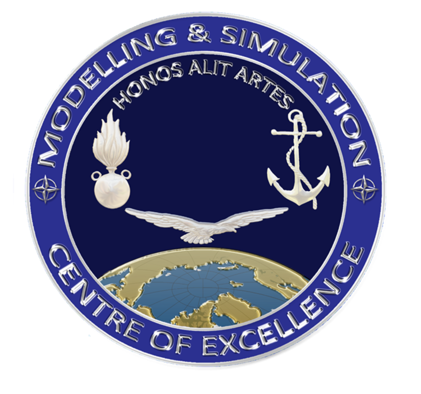 NATO Modeling and Simulation Centre of Excellence logo