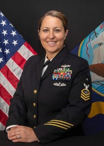 Information Systems Technician Senior Chief Petty Officer Danielle L. Dolenti, Senior Enlisted Leader, Naval Computer & Telecommunications Station Hampton Roads (NCTS HR)