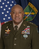 Command photo of Maj. Gen. Isaac Johnson, Jr., commanding general, U.S. Civil Affairs and Psychological Operations Command (Airborne).
